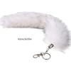 Foxes Furs Tail Tassels Keychain Purse Bag Pendant Car Keyring for Girls Women