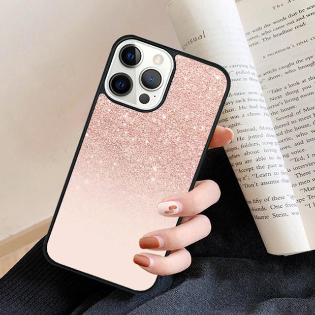 Pink Aesthetic Phone Case Back Cover for iPhone 17 Air 16 15 14 13 11 12 Pro Max Plus Fundas Coque