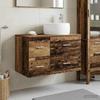 Bathroom Furniture Set 2 pcs Reclaimed Wood Engineered Wood