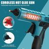 Pistolet à colle sans fil - Ecarke - Ma Kita - 18 V - Compatible avec batteries Li-Ion - Inclus 20 bâtons