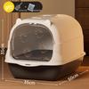 Fully Enclosed XL Odor-Proof Easy-Clean Cat Litter Box