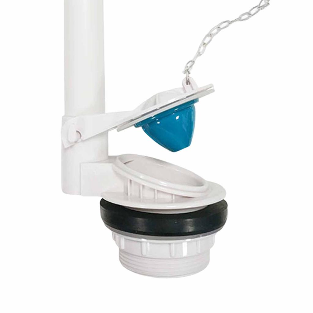 Toilet Flush Valve Repair Kit Easy Install with Flapper and Chain High Performance Toilet Cistern Wire Control Split Drain Valve
