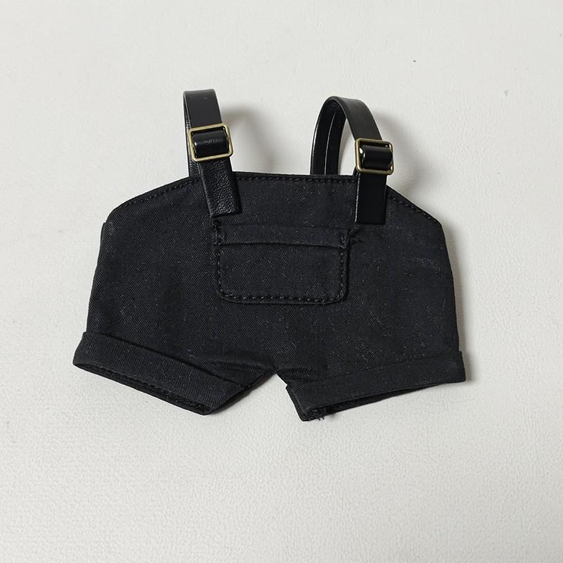Labubu Fisherman Hat & Overalls Outfit Set for First and Second Generation Dolls.