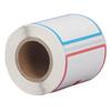 1 Roll 220 Sheet Thermal Label Printer Paper 50x30mm Waterproof Oil Resistant Self Adhesive Thermal Labels 4 Colors