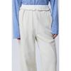 Benetton Frill Banding Diagonal Line Pants Bapt95611