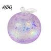 Cute Desktop Decoration Ornaments Maltose Glitter Apple Squeeze Stress Ball, Soft TPR Slow Rising Fidget Safe Toys for Kids Toy Anxiety Relief, Fruit