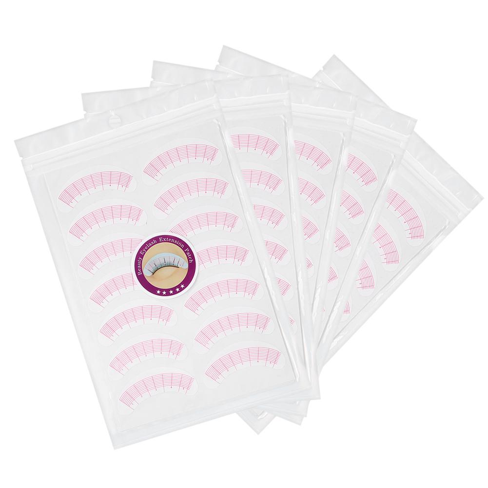 

175 Pairs Eyelash Extension Sticker Eye Positioning Tips Sticker Lash Mapping Stickers