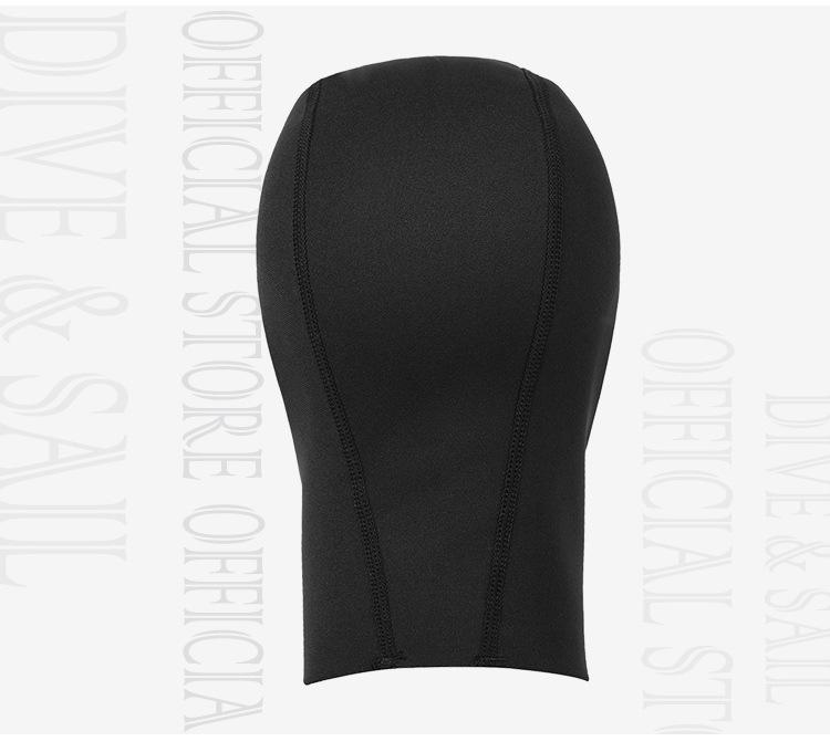 Unisex 1MM Neoprene Sun Protection Swim Cap for Surfing and Winter Diving