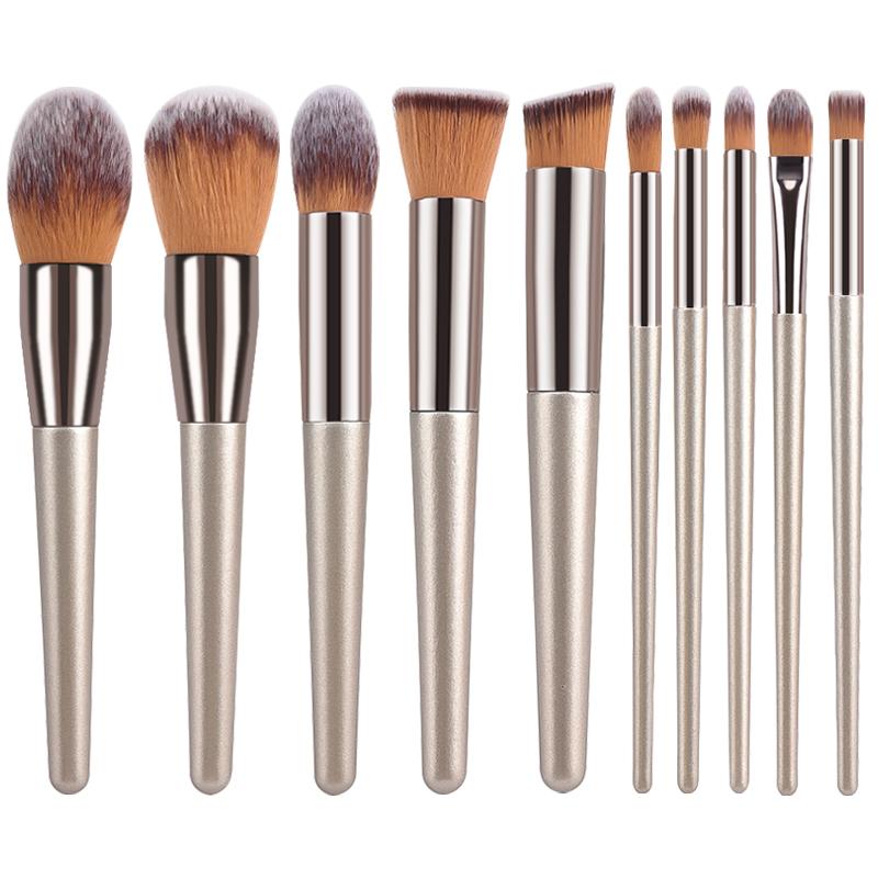 13-teiliges Make-up-Pinsel-Set Foundation Concealer Puder Lidschatten Rouge Pinsel Kabuki Verblender Kosmetik Beauty-Werkzeug für das Gesicht