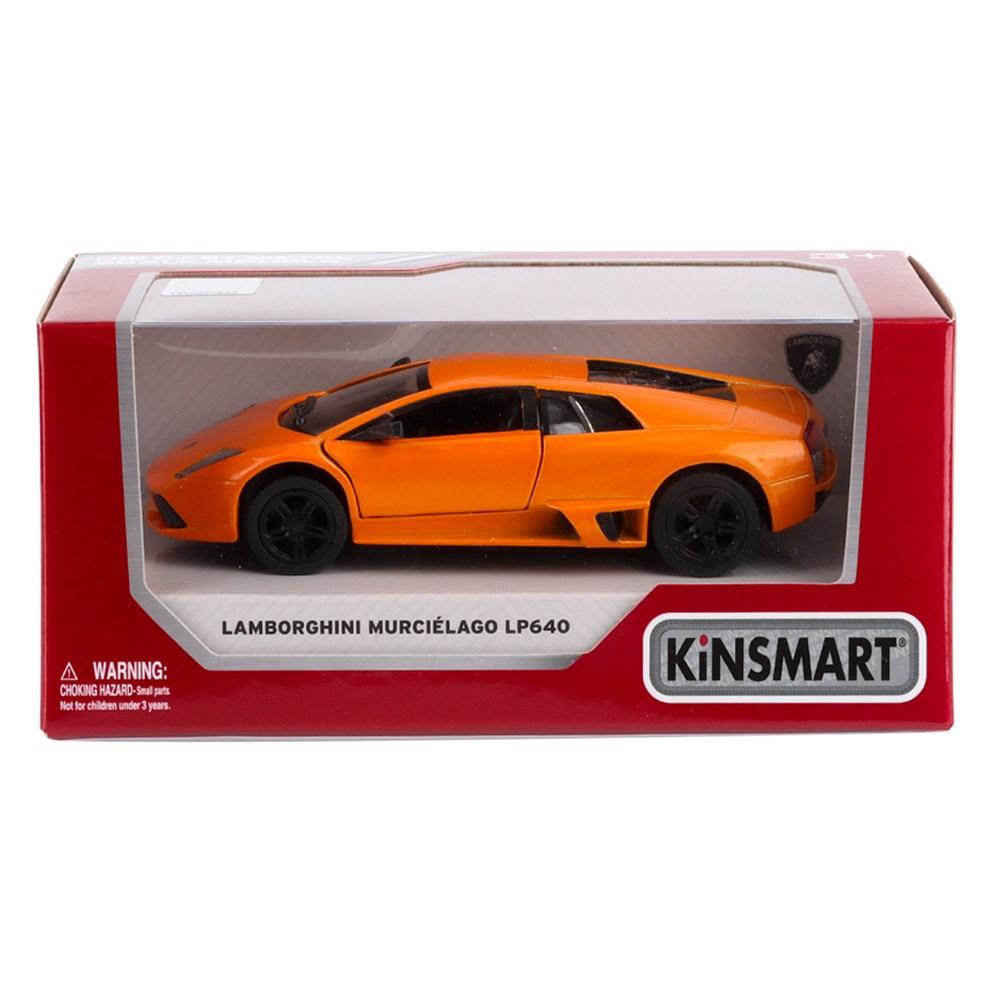 Kinsmart Lamborghini Murcielago LP640 Die-cast Model Car, Orange (KT5317)