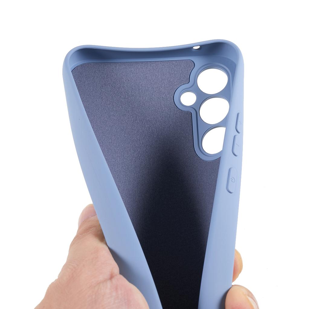 For Samsung Galaxy A34 5G Anti-Dust TPU Arc Edge Cover 2.0mm Thick Cell Phone Case