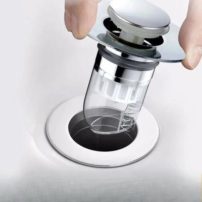 Universal Becken Pop-up-Ablauffilter Waschbecken Haar Waschbecken Sieb Küche Badewanne Stopper Dusche Stecker Bad Werkzeug