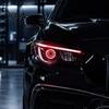 Universal Vehicle Projection Kit Dynamic Eye Car Light, Demon Synchronized RGB Animation Lamps, Devil Headlight Projector 6/33 Mode Remote Control