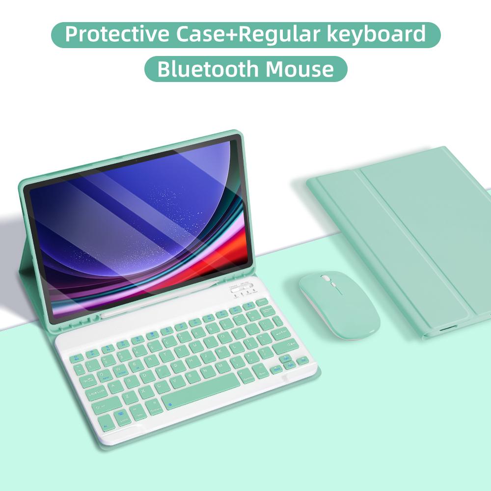 Keyboard Case for Samsung Galaxy Tab S10 Lite 10.9 Inch SM-X400 X406B Bluetooth Keyboard Cover for Tab S10 Lite Case Funda