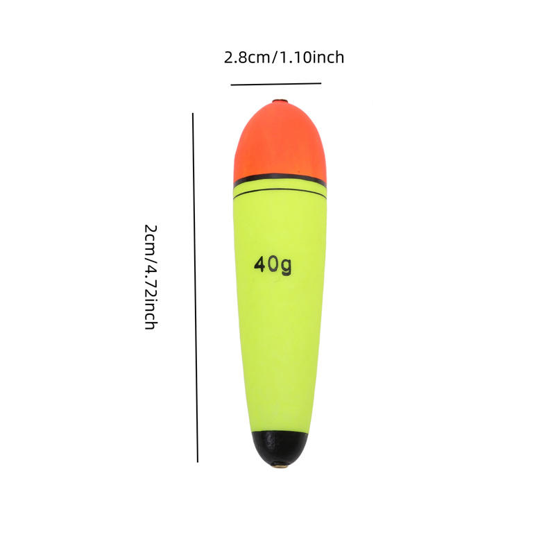 4pcs Slip Fishing Bobber Float Set EVA Foam Fishing Slider Floats Lightweight Slip Cork Fishing Accessories Tools Tackles