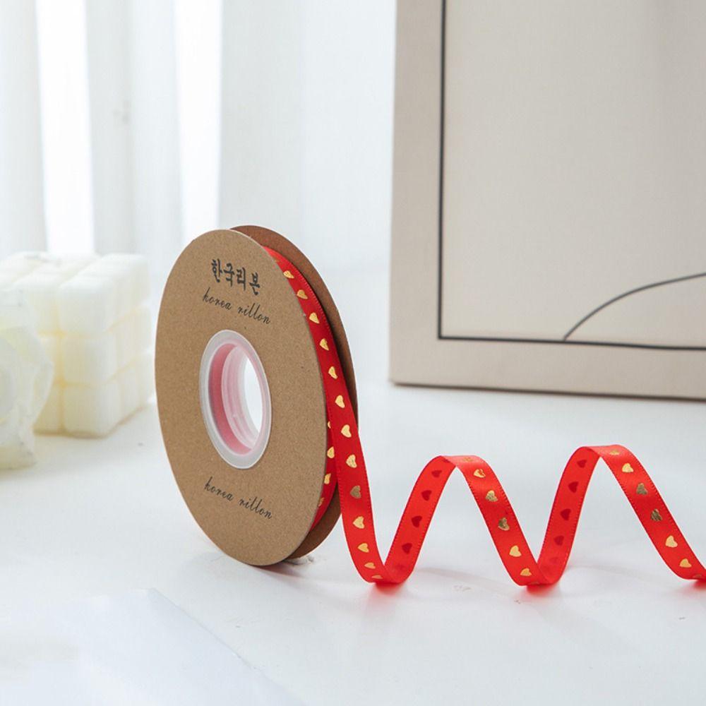 Classic Valentine's Day Series Ribbon 1cm*30 meters Gift Packaging Ribbon  DIY