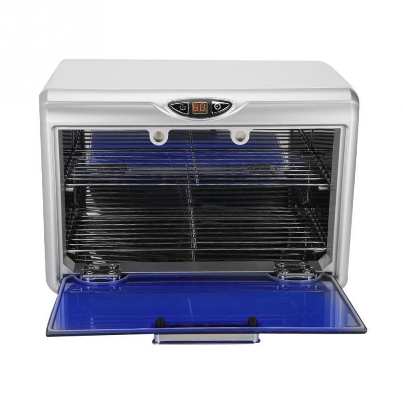 Buy Double Layers UV Ozone Sterilizer Cabinet Drawer Nail Beauty Salon ...