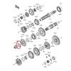 Front sprocket lock washer For Kawasaki Versys Vulcan  EN650 2021 Z400 ER400 Z650 ER650 ninja 400 NINJA 650 20-21