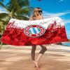 Munich FC Artwork Printed Microfiber Beach Towel, Soft And Absorbent, Quick-Dry, Ideal for Summer Travel, Beach Essential, Swimming Pool