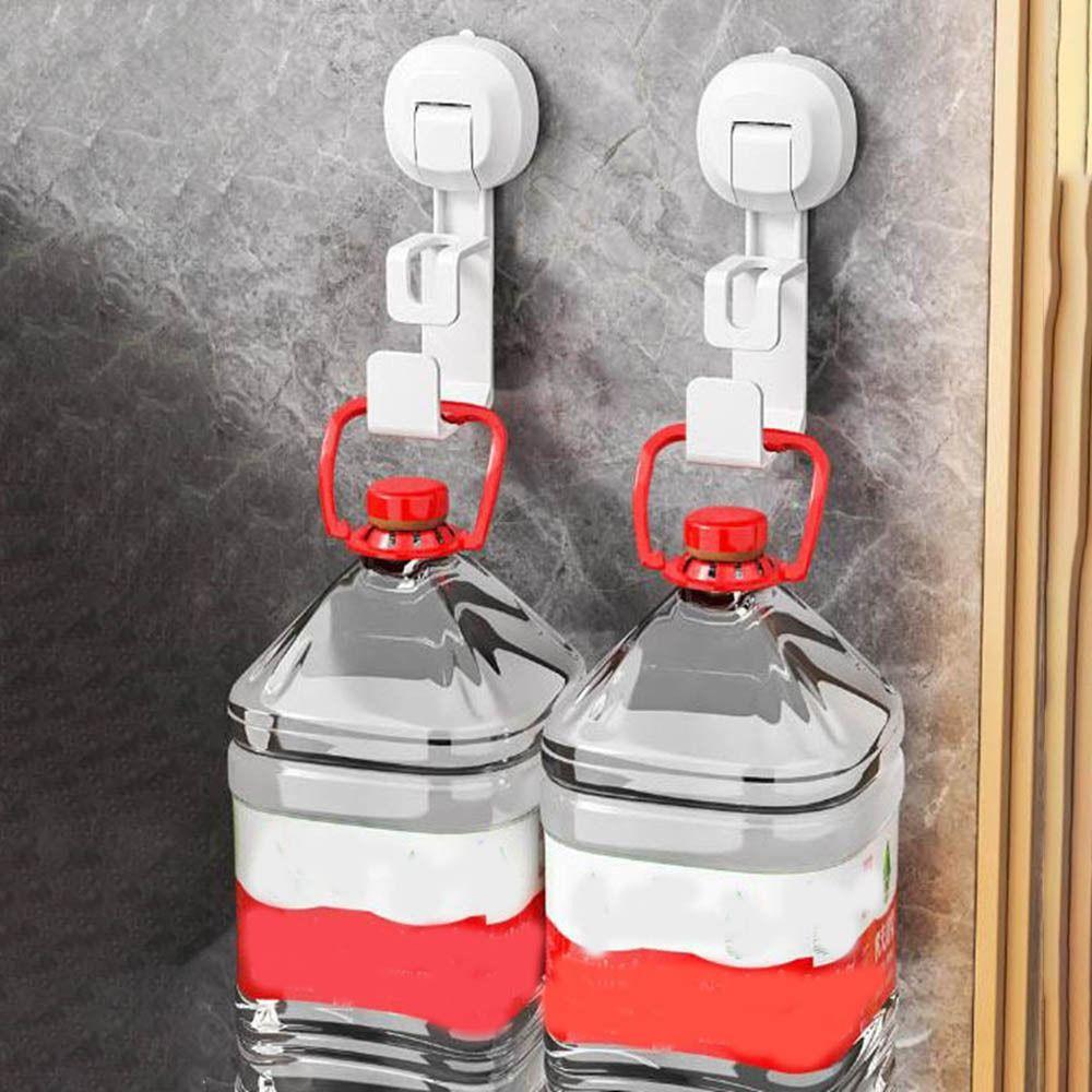 Wall Mounter Washbasin Storage Rack Plastic Washbasin Holder Suction Cup Washbasin Hook Kitchen