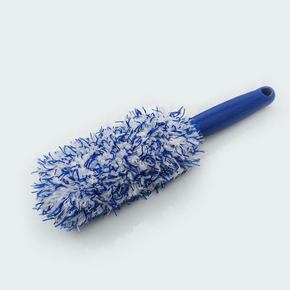 Microfiber Long Handle Tire & Wheel Brush for Car Wash