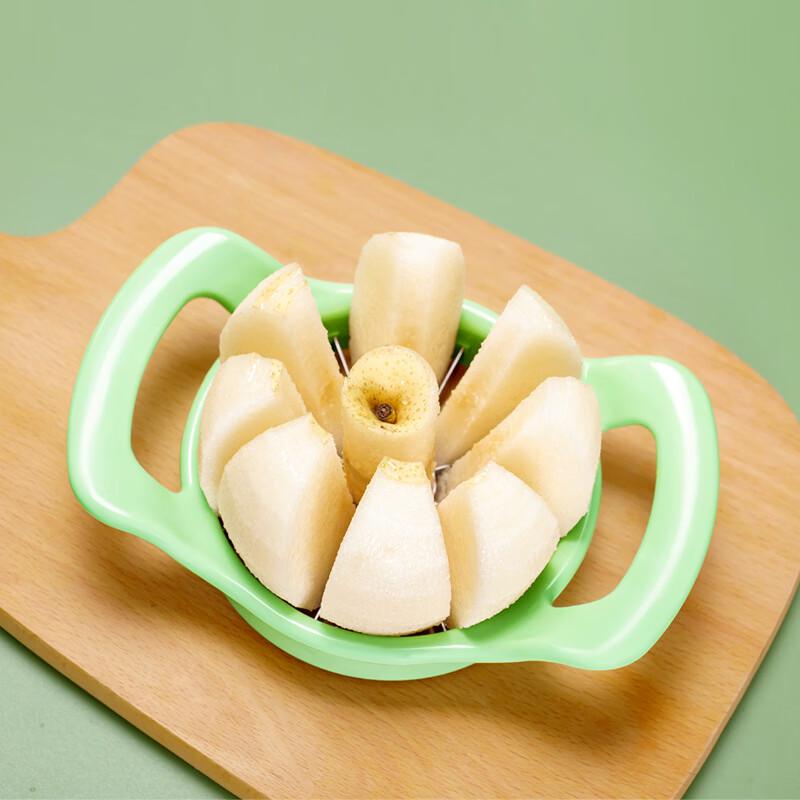 Smile Mom 2-in-1 Hand-Crank Apple Peeler & Slicer