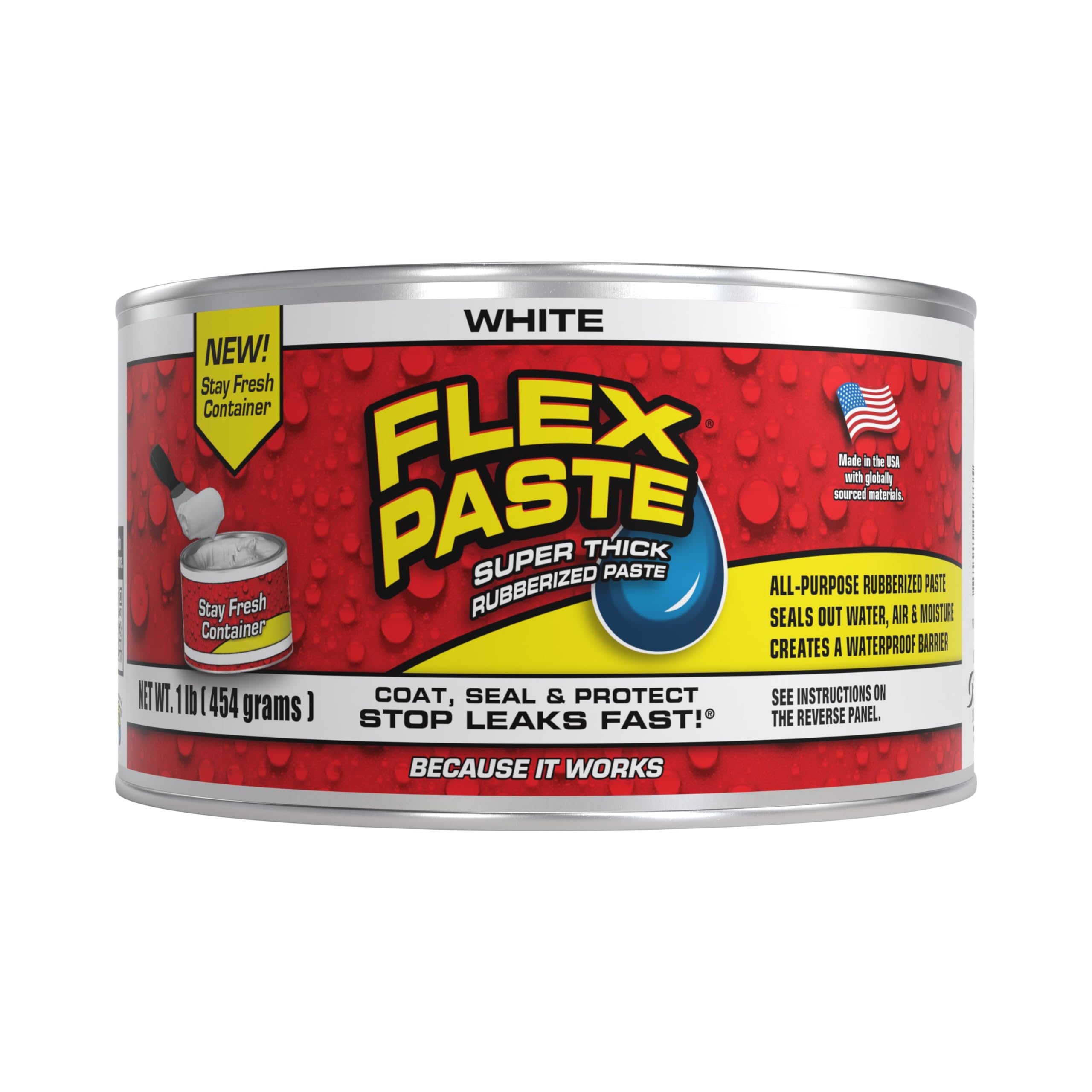 

Flex Paste банка 1 фунт белый