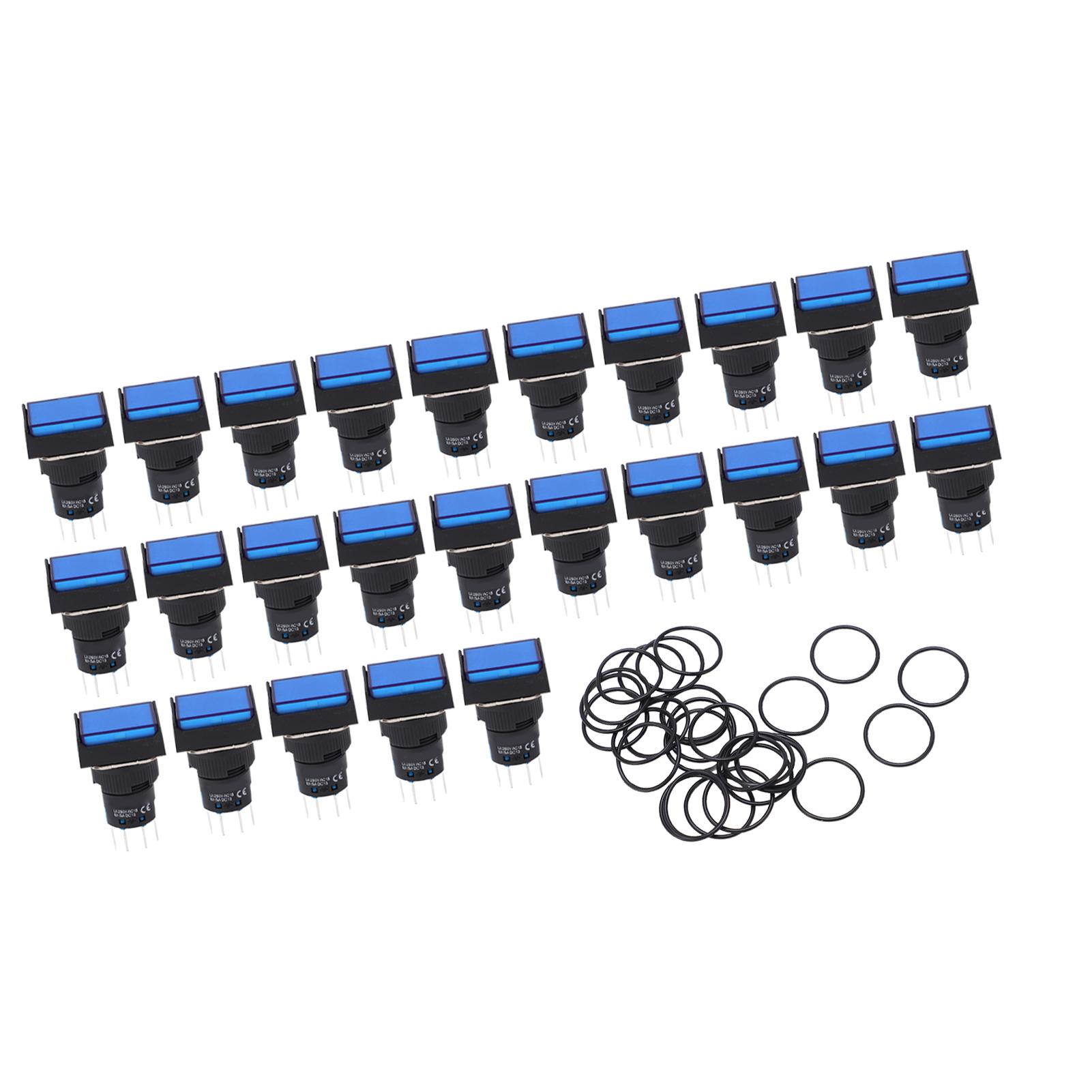 

Миттєвий кнопковий перемикач Функція самоблокування Легке керування для електродвигунів Змінний струм Постійний струм 24В