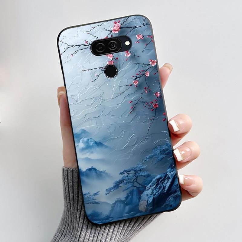 Casing For LG K40S K50S Soft Case LM-X430 LM-X540 Aesthetic Fashion Cute Cat Cartoon Phone Back Cover Shockproof Silicone Bumper