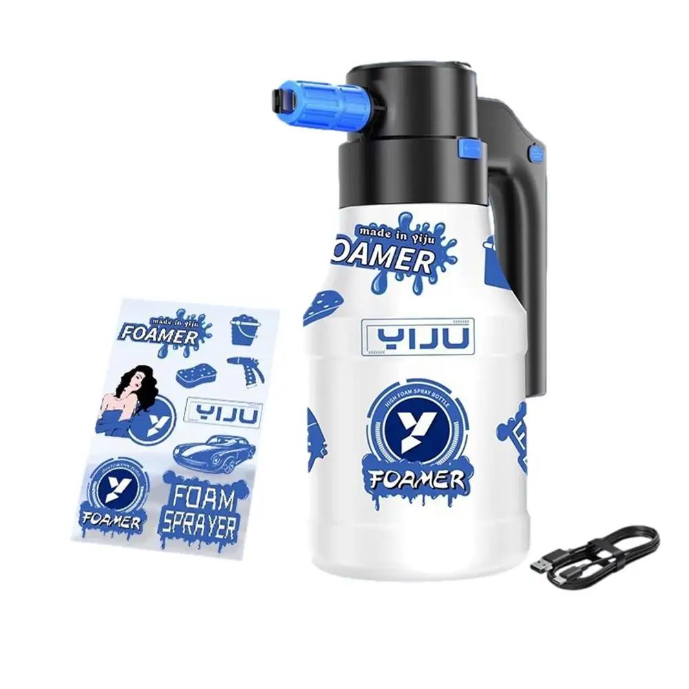 

Electric Foam Sprayer 1.5l Foam Generator For Car Wash 2600mah Lithium Battery Foam Lance 1h Endurance Car Wash Towel Foam V5v0