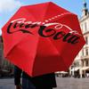 Coca Regenschirm Faltschirm, Automatikschirm 8-Rippen für Reisen, Camping Gebrauch Geschenk für Halloween Weihnachten