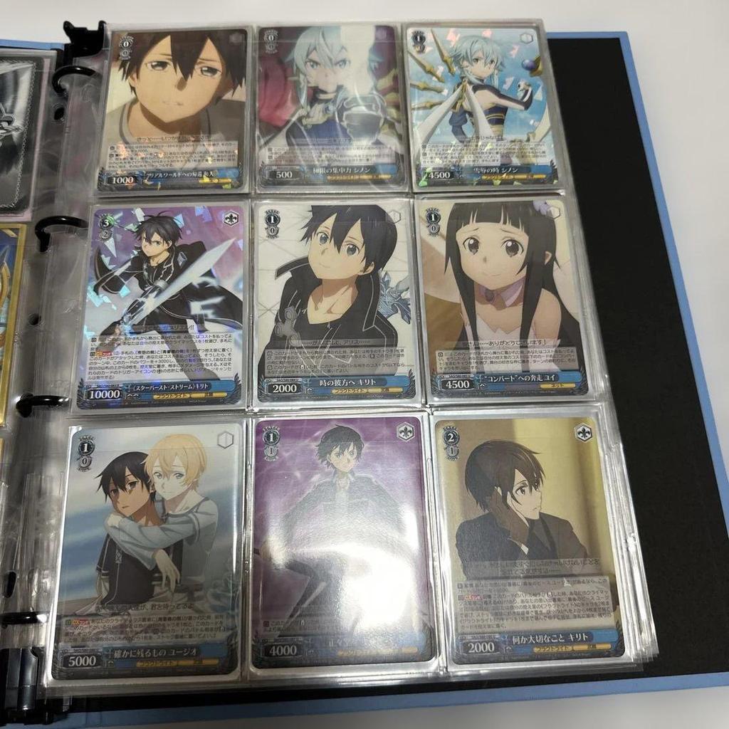 Used Sword Art Online Bushiroad Gold and Silver Campaign Binder