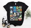 New T-Shirt 80s 90s Video Game Retro Classic Arcade T-Shirt, Vintage Gamer Gifts