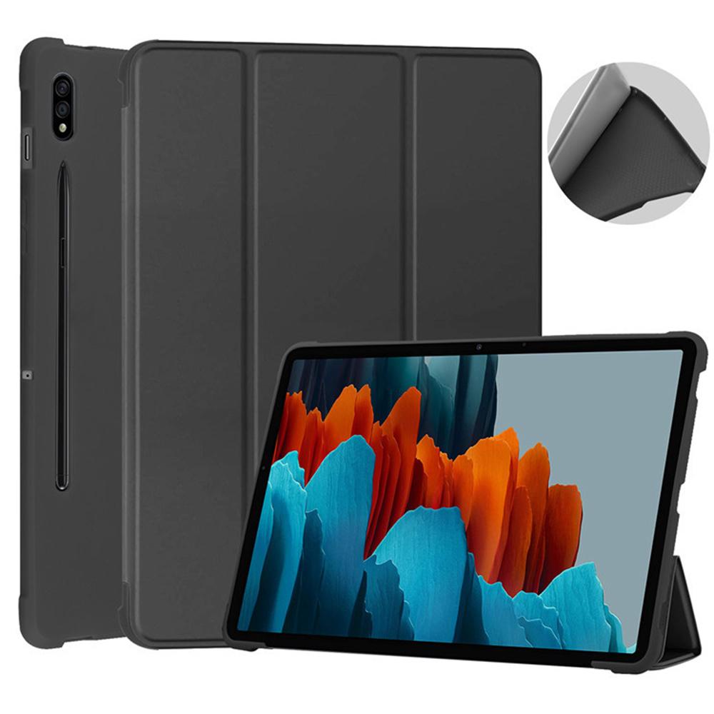 For Samsung Galaxy Tab S10 S9 S8 Plus S7 FE 12.4 S6 Lite Silicon Leather Cover for Galaxy Tab A7 Lite A8 A9 Plus Tablet Case