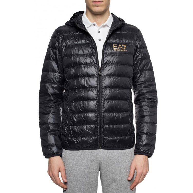 Ea7 EMPORIO ARMANI Logo Print Padded Puffer Jacket 8NPB02-PN29Z-0208