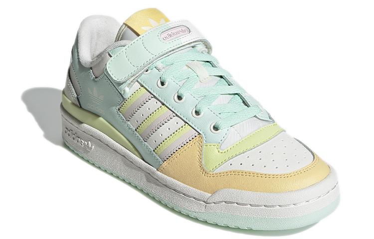 Women's Sneakers Adidas Forum Low Premium White Blue Yellow Women's