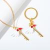 Cardcaptor Sakura Bird Head Magic Wand Necklace With Alloy Pendant For Cosplay Fans