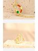 Joyful Expression Women's Ethnic Bracelet, Retro High-End Agate Jewelry, S925 Silver Niche Accessory