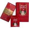 Scatola Pop-up di Natale, Scatola Regalo Creativa per Compleanno, Busta Rossa Pieghevole Rimbalzante Scatola Regalo