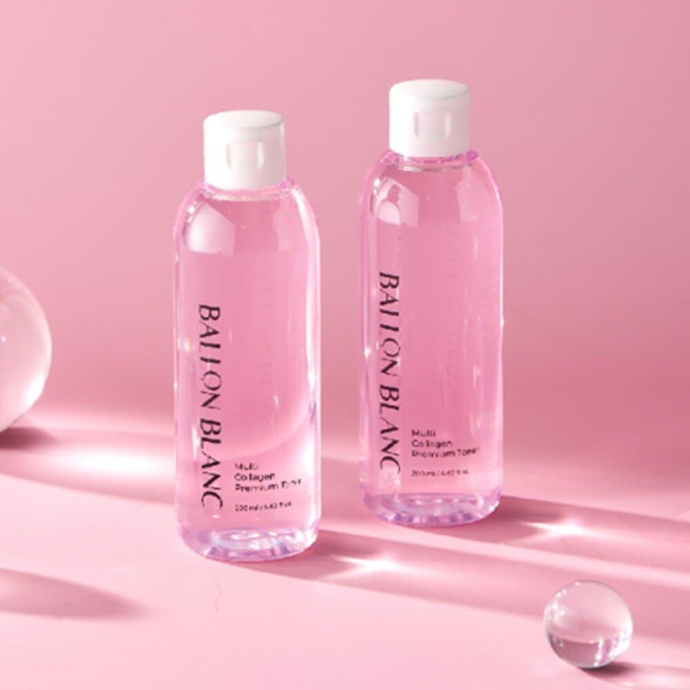 BALLQN BLANC Multi Collagen Premium Toner 200ml Whitening Wrinkle Improvement Functional