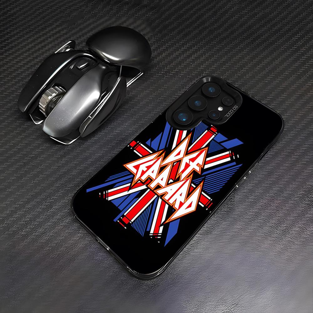 

D-Def Leppard Band Phone Case For Samsung S26 S25 Plus S20 S20 Plus S22 Ultra S23 FE S21 Plus S21 Ultra Colorful Cover Galaxy S21Ultra 5G