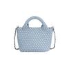 Handwoven Mini Tote Bag Women Crossbody Or Handheld PU Leather Lightweight Daily Use In 11 Colors