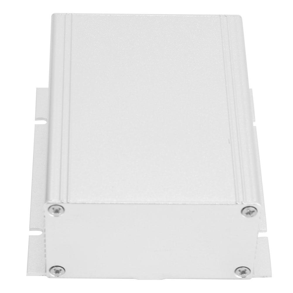 Silver White Aluminum Printed Circuit Board Instrument Box Enclosure Electronic Project Case