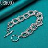 925 Sterling Silver Beautiful Bracelet Fashion Jewelry