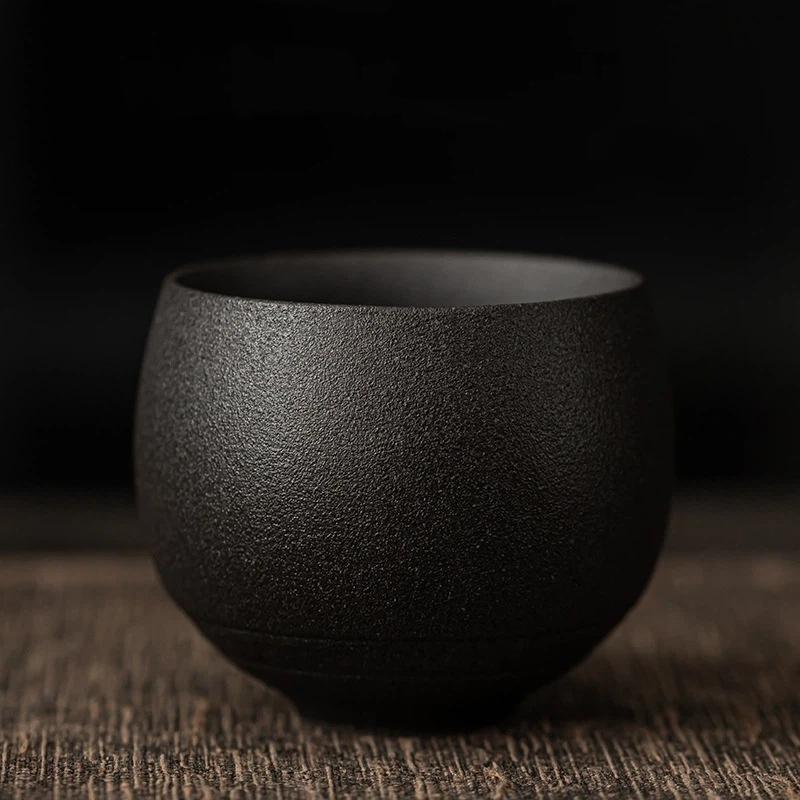 Mini Creative Coffee Cup 80Ml Retro Durable Coarse Ceramic Tea Cup Mug