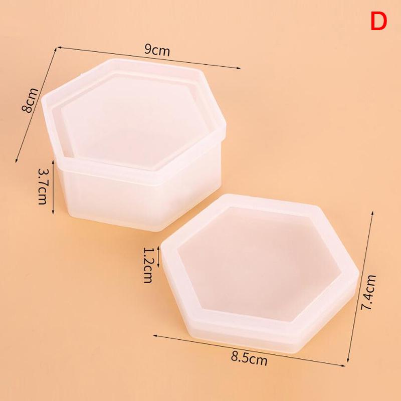 Silikonform Container Epoxidharz Form Diy Schmuck Aufbewahrungsbox Herstellung Handwerk