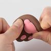 2Pcs Cat Paw Door Handle Stopper Self-Adhesive Silicone Door Knob Stop Wall Protector Quiet Shock Absorbent Wall Bumper Anti-collision Pad