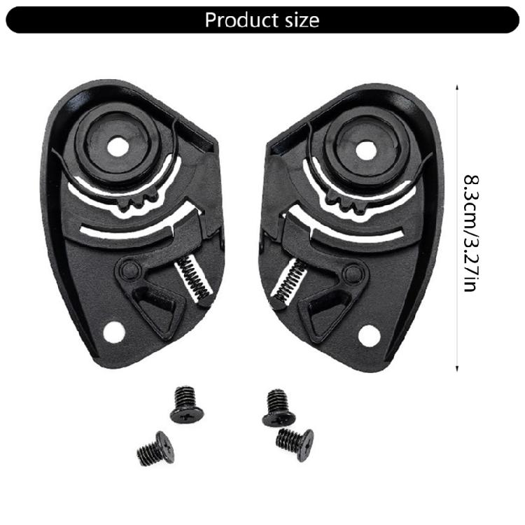 Professional Helmets Bottom Base Adapter Stabilizers Mounting Attachment for T-526 Enhanced Stability Impact Resistance