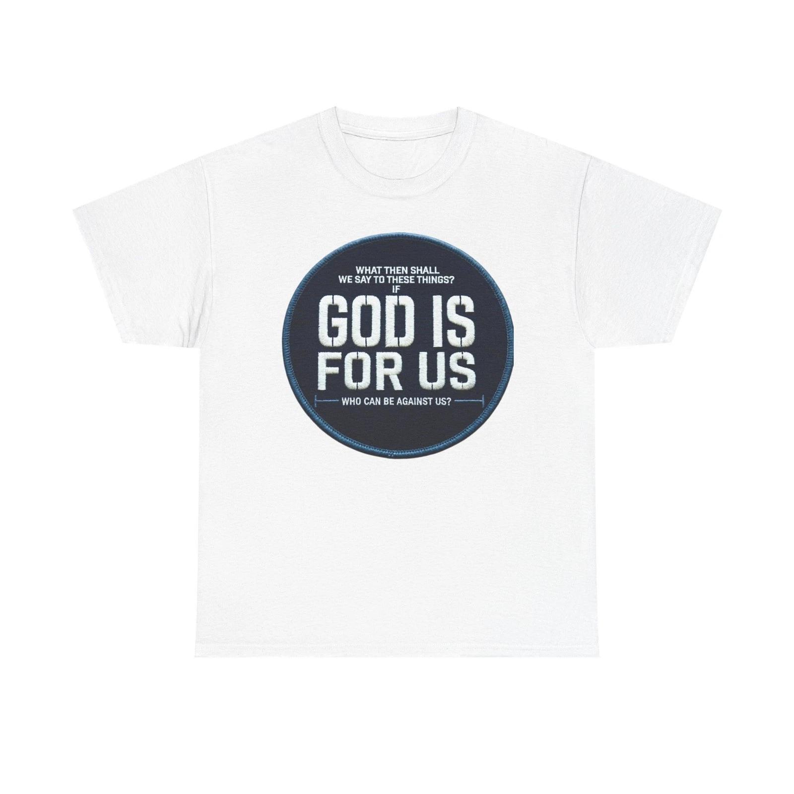 If God Is For Us Unisex Heavy Cotton Tee S