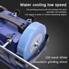 Blue Household Water-cooled Knife Sharpener Low-speed Small Electric Desktop Grinding Wheel Machine